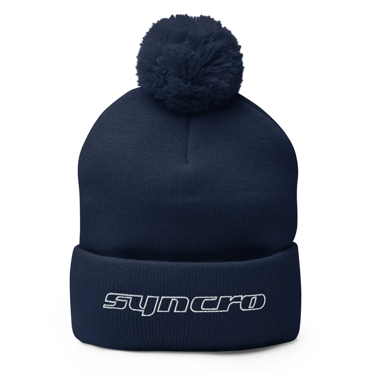 Syncro Script Pom-Pom Beanie 4