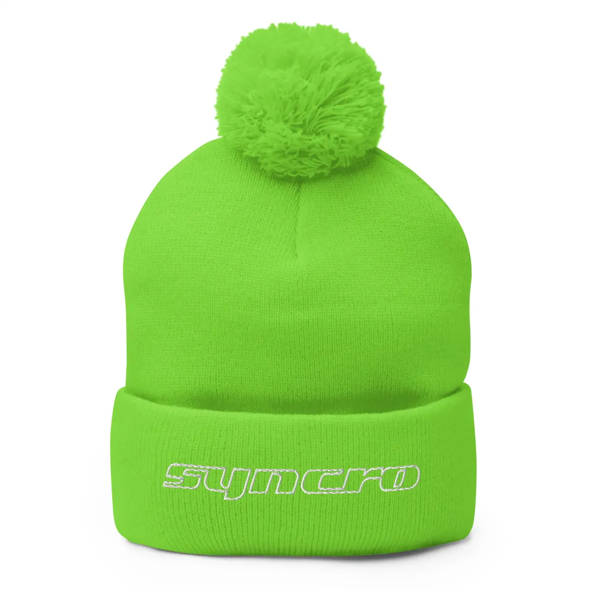 Syncro Script Pom-Pom Beanie 12