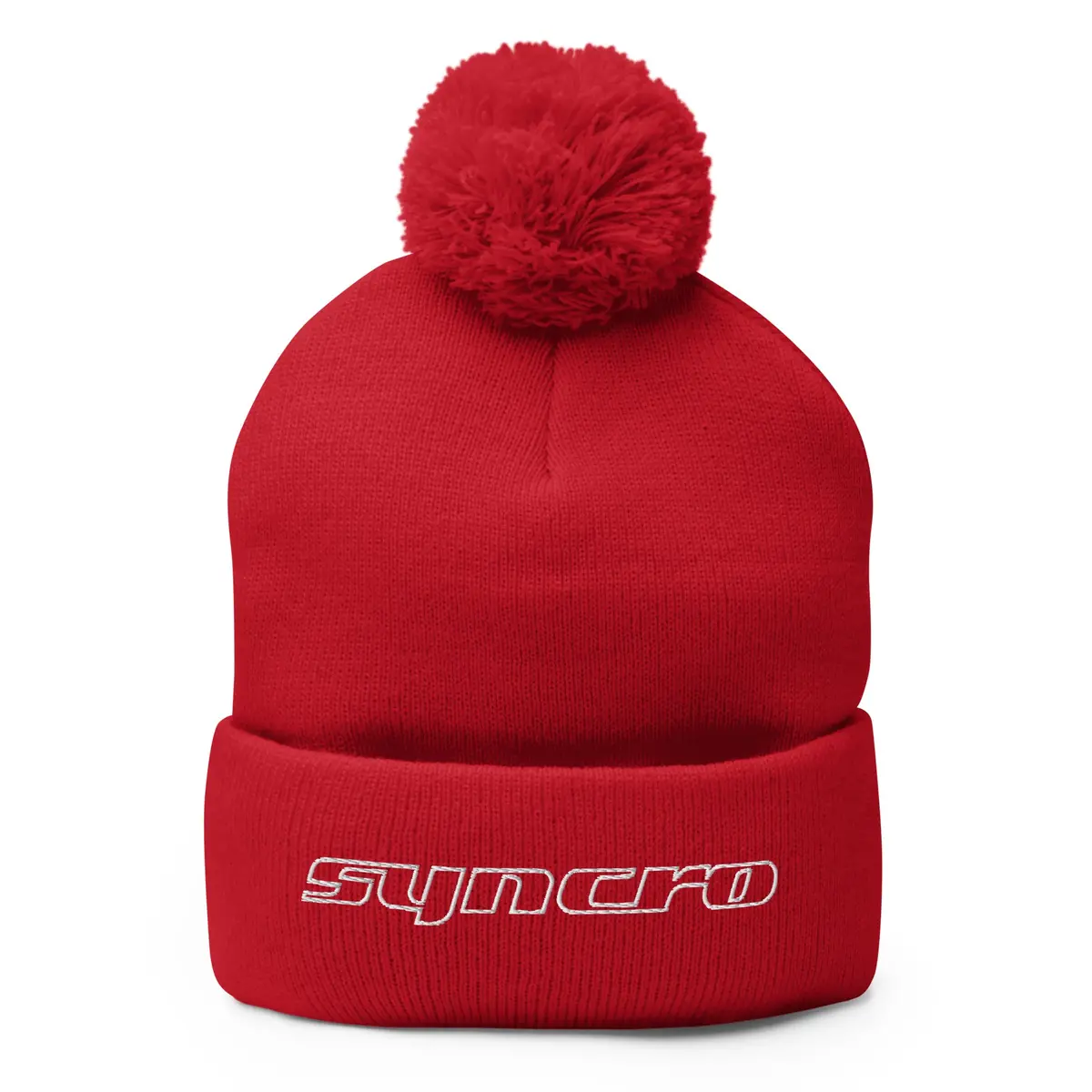 Syncro Script Pom-Pom Beanie 5