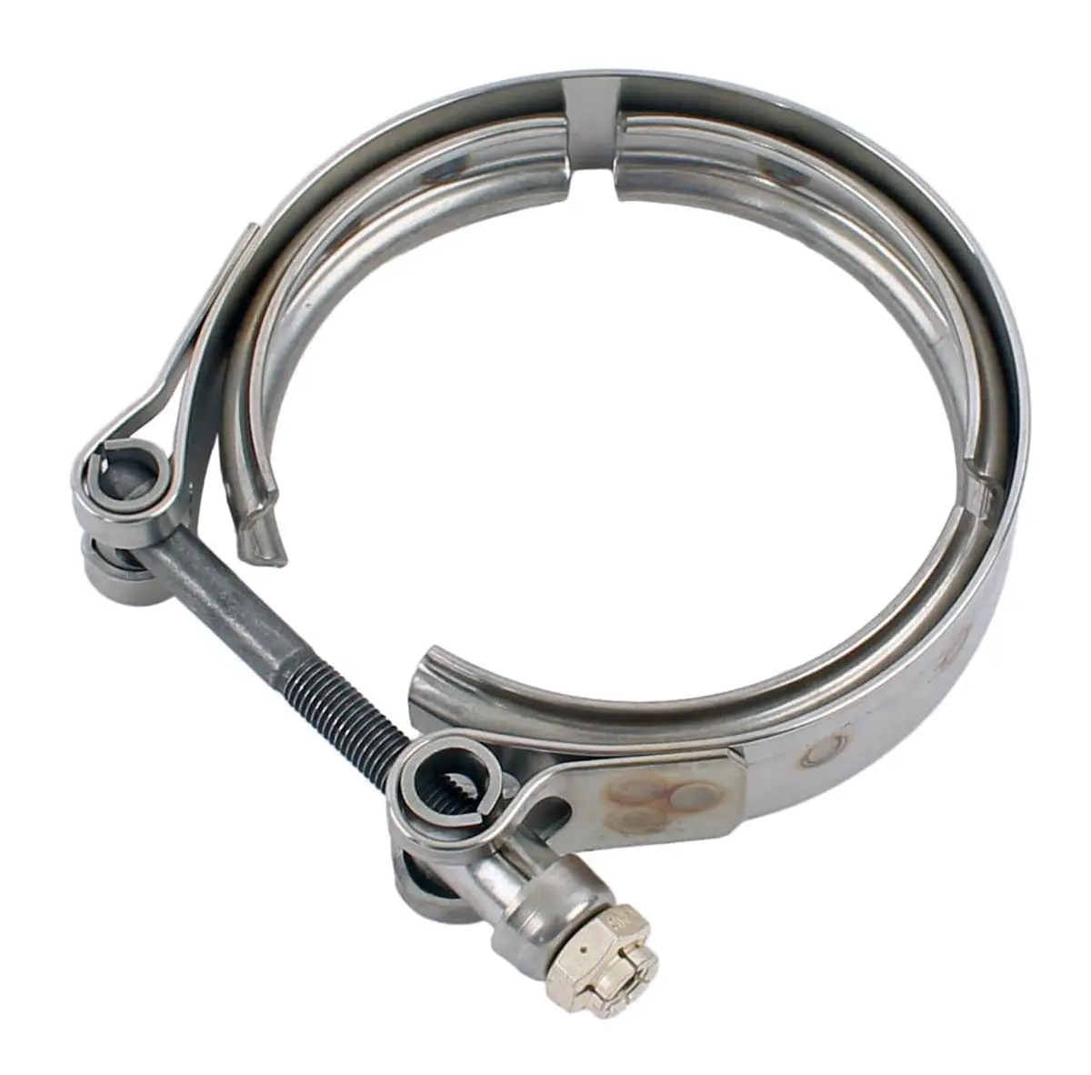 Precision Turbo Ptp071-1027 V-Band Clamps – Stainless Steel, Heavy-Duty 1