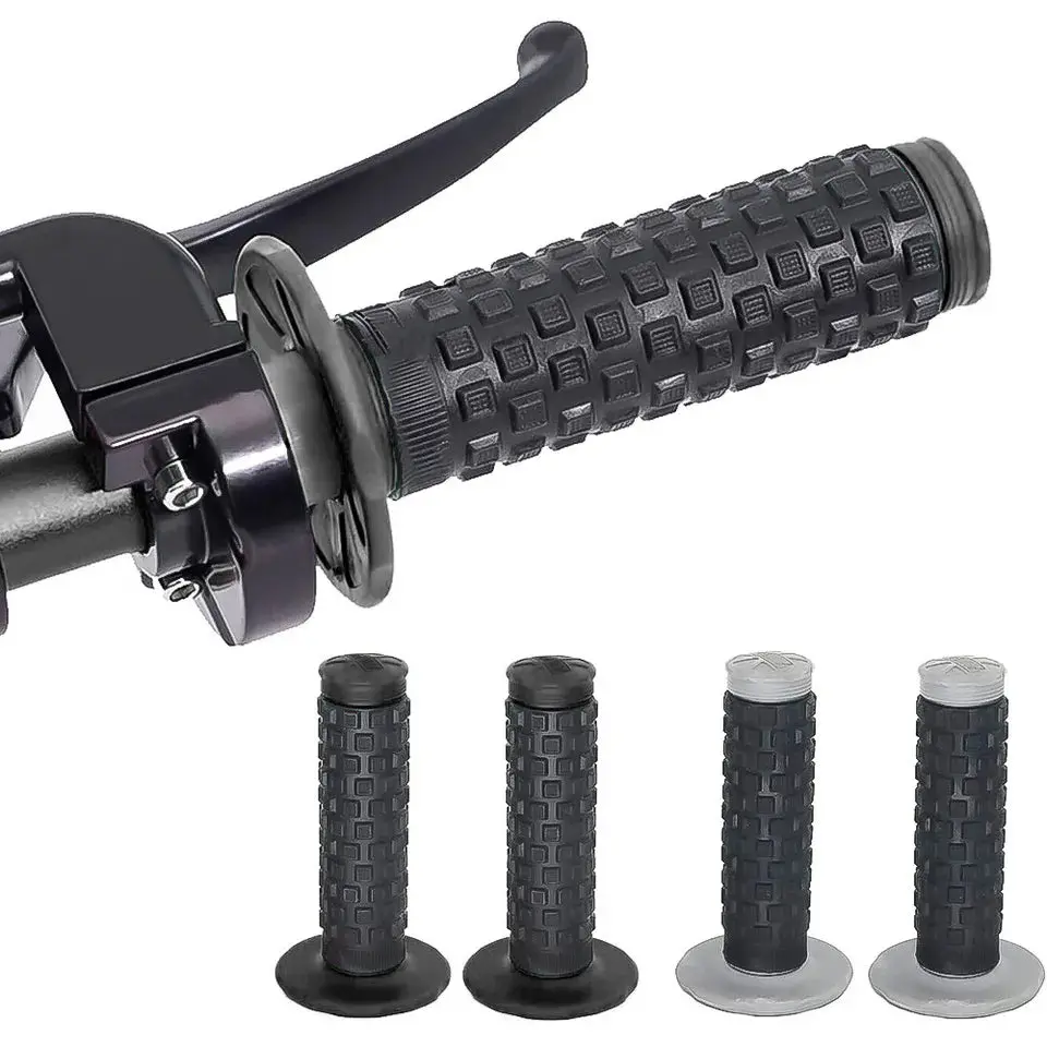Pro Taper Pillow Top Dirt Bike  Motorcycle Handle Grips - Black/Grey - Crf Yfz Rmz Kxf Sxf Xc 1