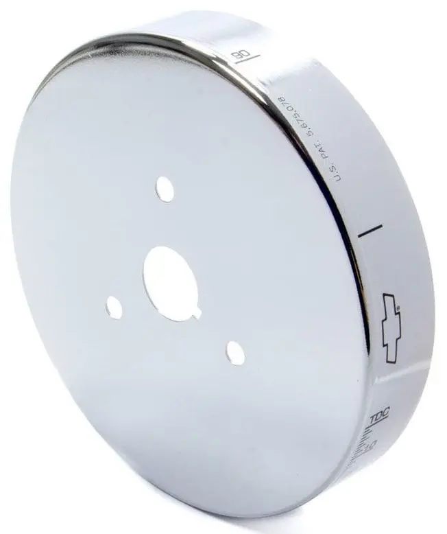 Pr141-726 Polished Harmonic Balancer Cover For Engine Protection 1