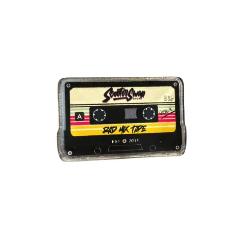 Rad Mix Tape Pin 1
