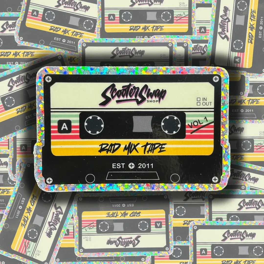 Rad Mix Tape Sticker 1