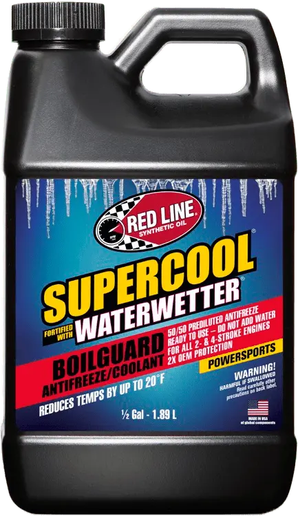 Redline Supercool "Water Wetter" Racing Coolant 64Oz 1