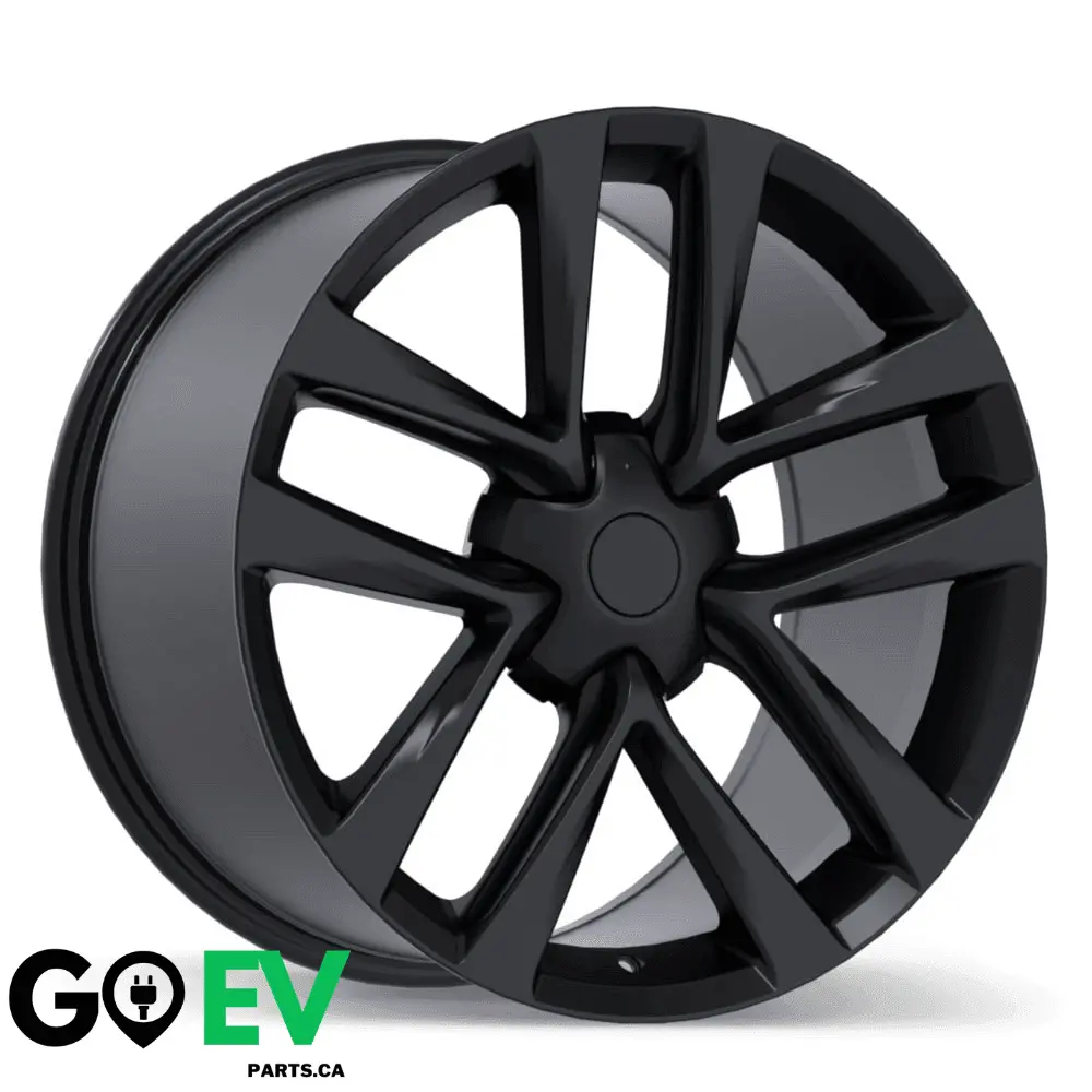 Replika R264 - Black - 19" X 9.5" – Engineered For Tesla Model 3/Y Compatibility 1