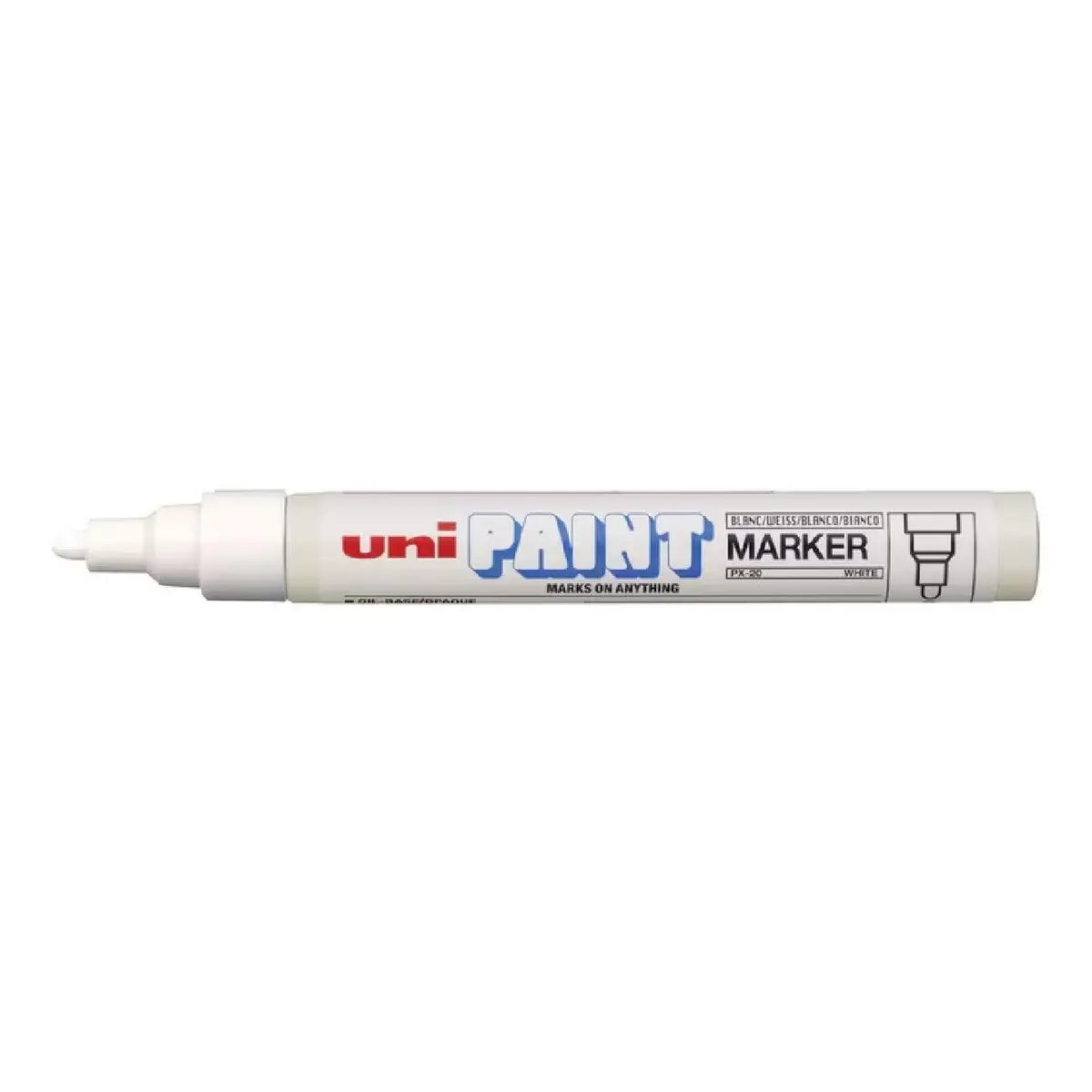 Uni Px-20 Paint Marker - White 1