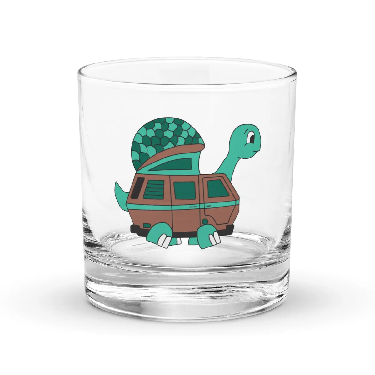 Tom Turtle Rocks Glass 1