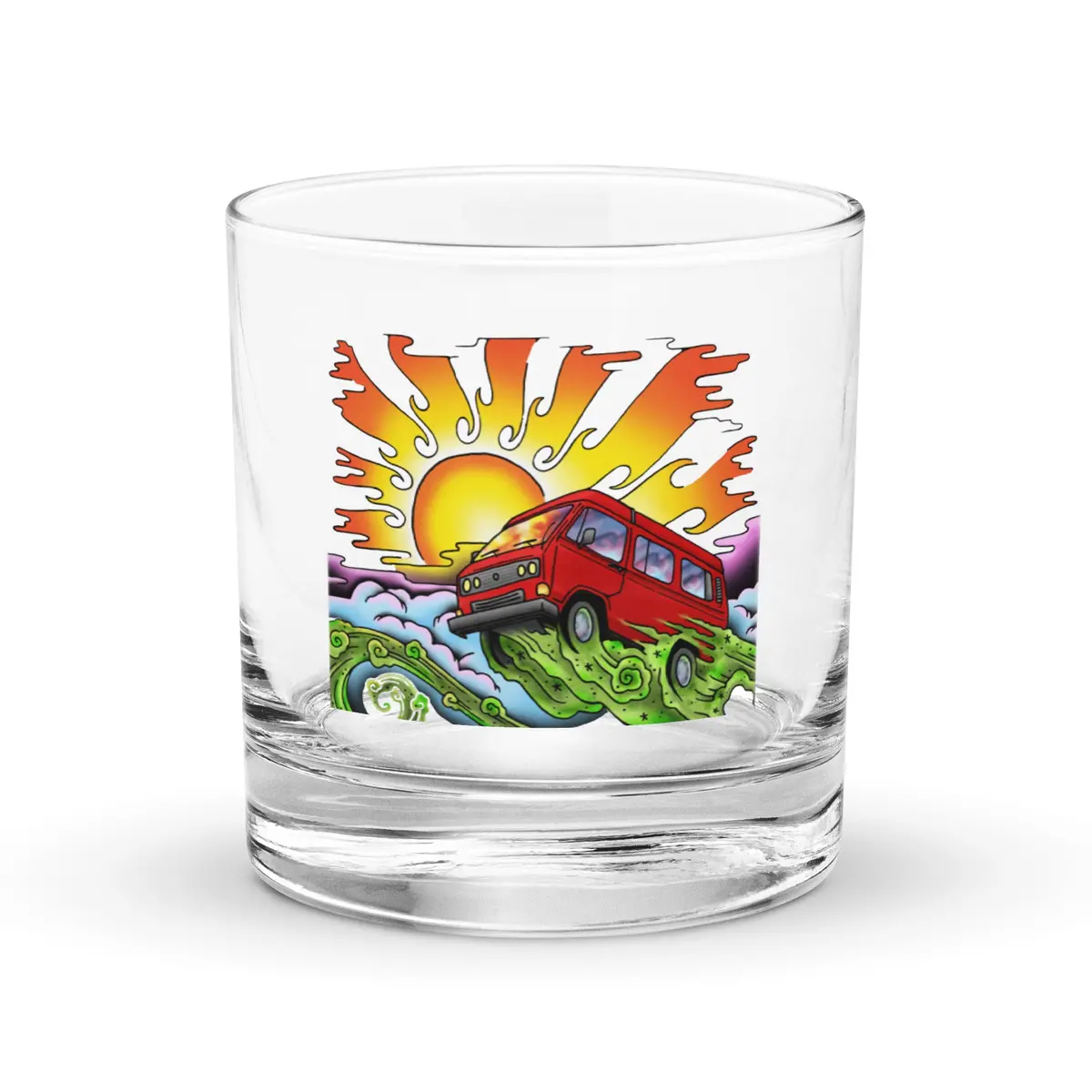 Van & Sun Rocks Glass 1