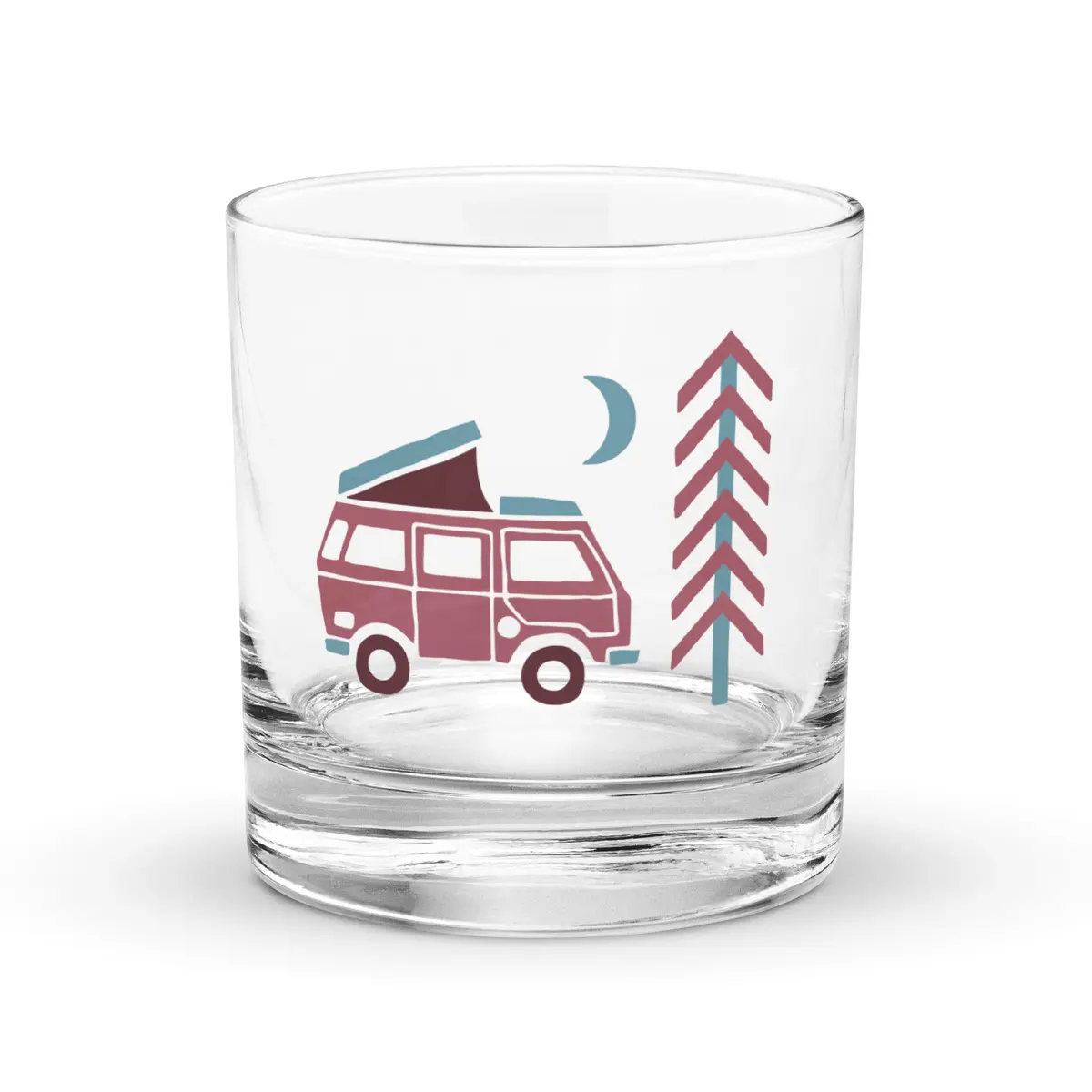 Go Outside Van & Moon Rocks Glass 1