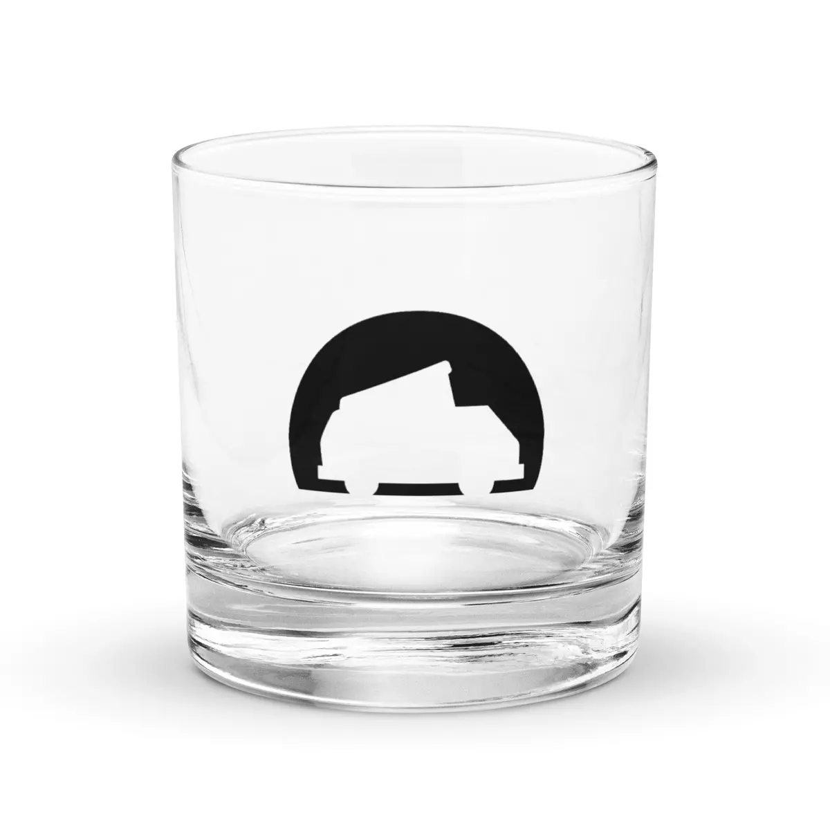 Gowesty Logo Rocks Glass 1