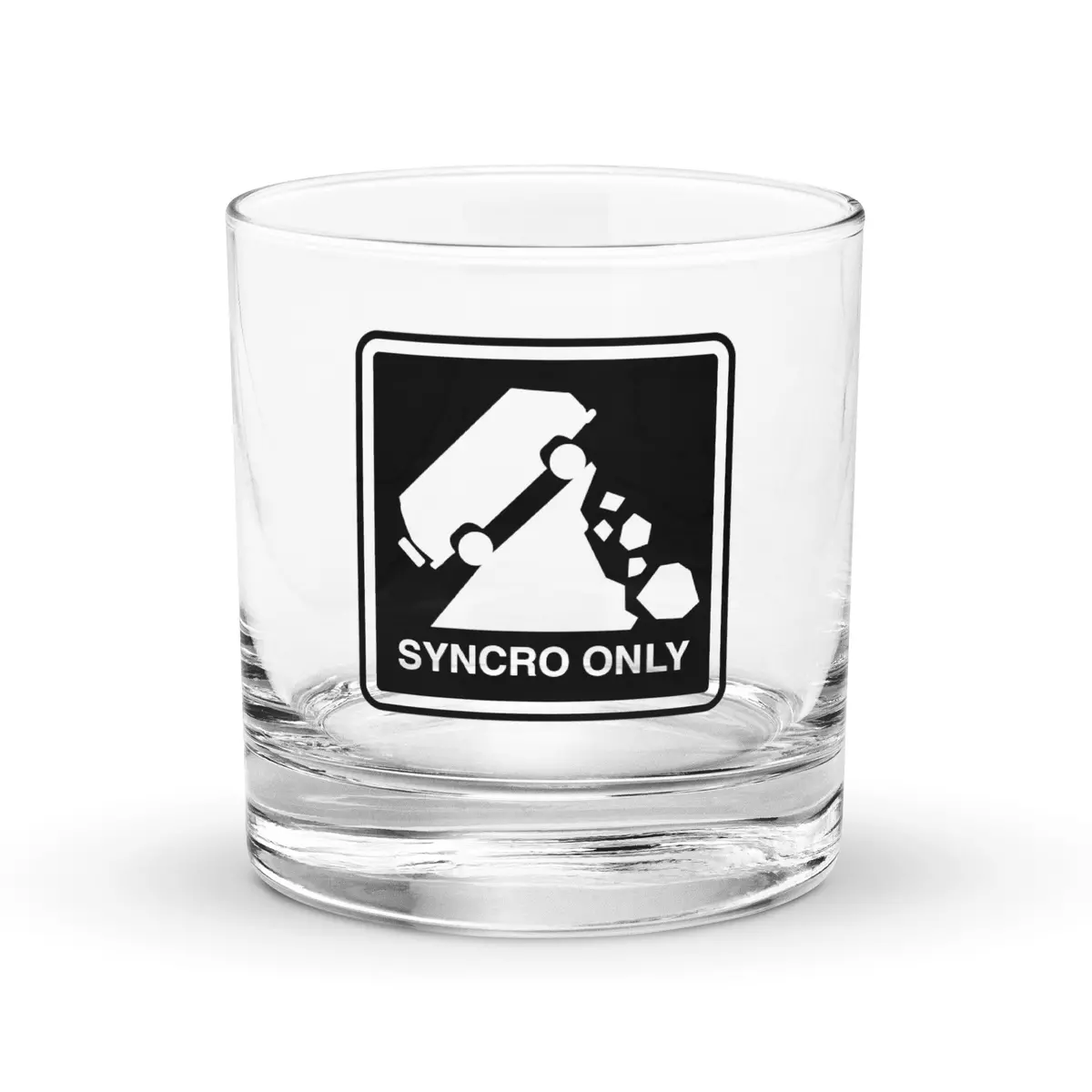 Syncro Only Rocks Glass 1