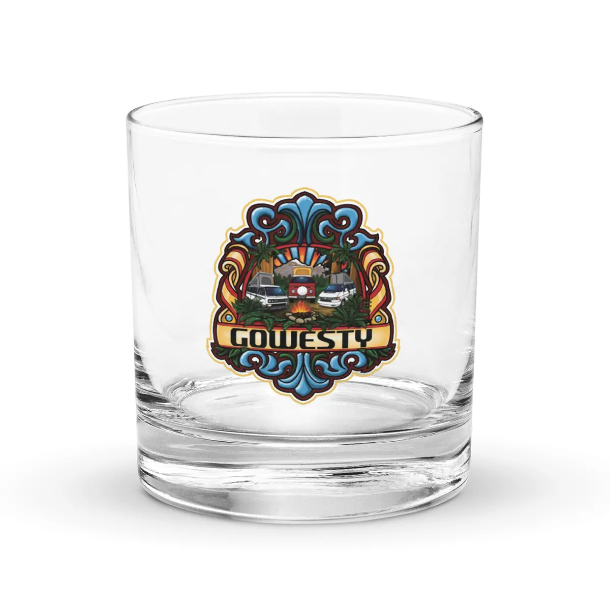 Westylife Campfire Rocks Glass 1