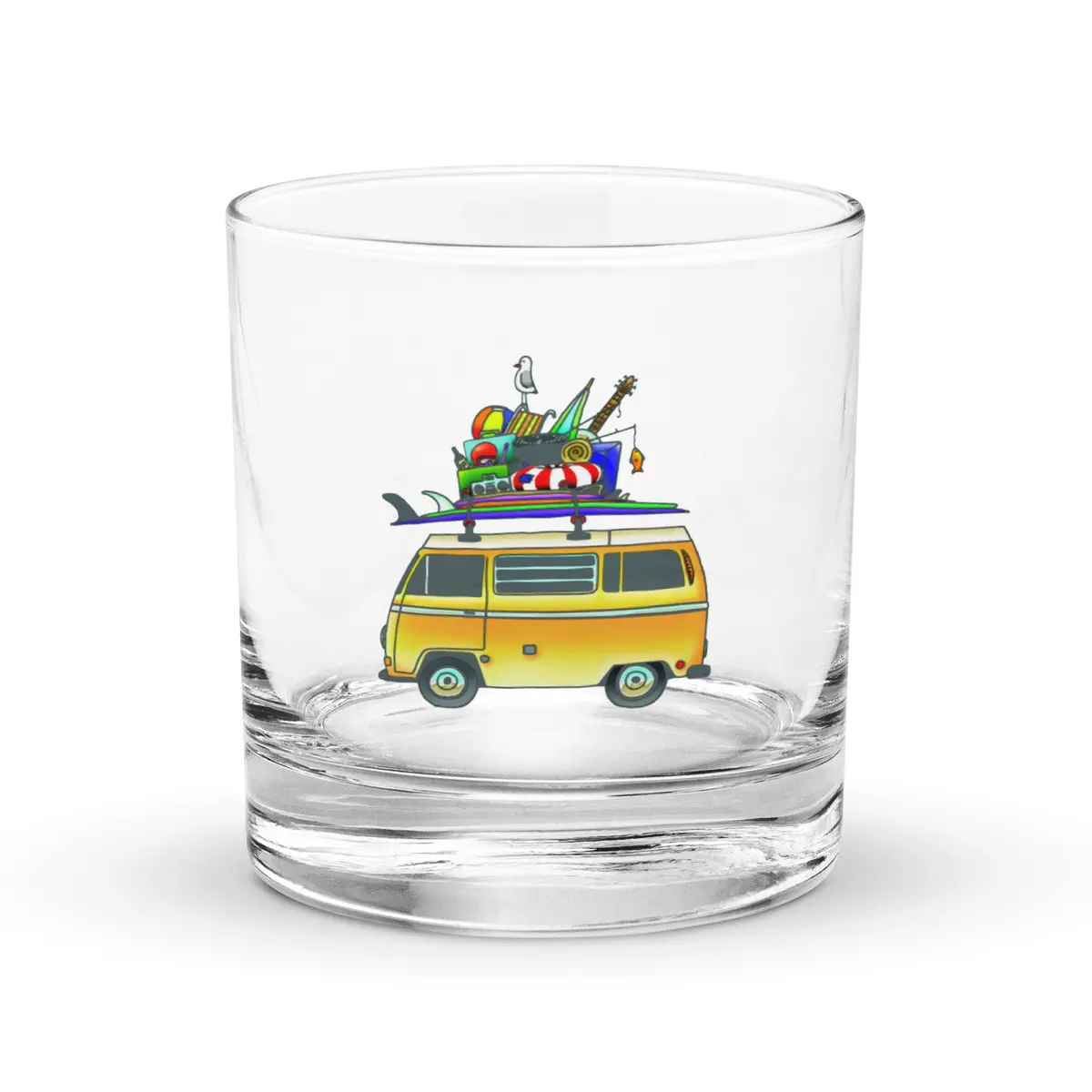 Rad Bus Rocks Glass 1