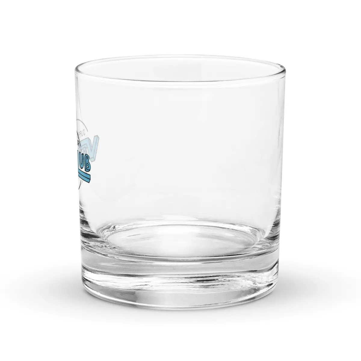 Support Your Local Van Club Blue Rocks Glass 2