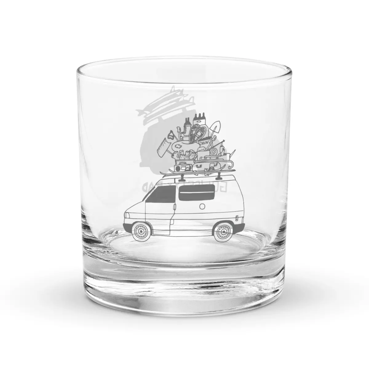 Rad Eurovan Rocks Glass 1
