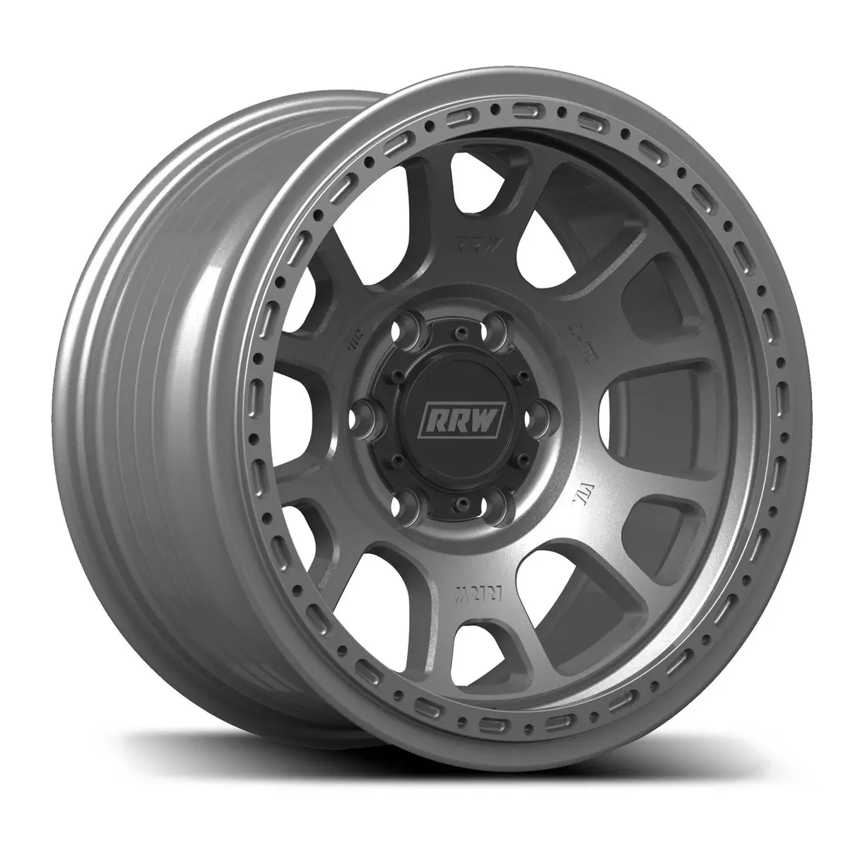 Rr5-H Flow Formed 17X8.5 6X5.5 +18 Offset Hybrid Beadlock | Matte Gunmetal - Ff-Rr5-H-1780-X18139-Mg 1