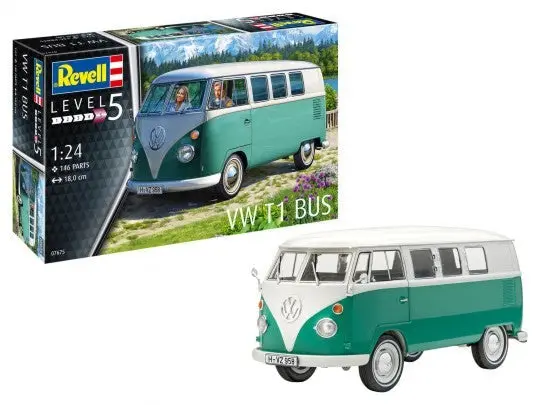 Revell Volkswagen T1 Samba Hard Top Model Bus 1