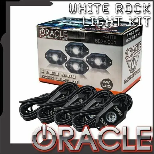Oracle Lighting Underbody Wheel Well Rock Lights Led White Kit Universal - Pt# 5875-001 (A1) 1