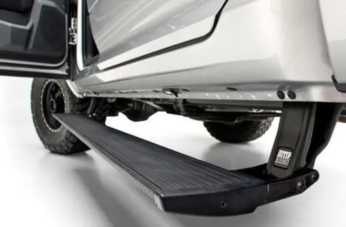 Amp Research 76236-01A Powerstep Running Boards, Plug N Play System For 2020-2021 Ford F-250/350/450, All Cabs, Black 1