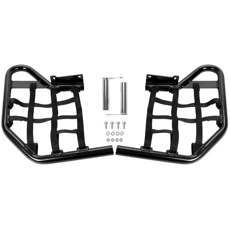 Aluminum Nerf Bars Foot Guard For Yamaha Raptor 700 Yfm 700R Black Net 1
