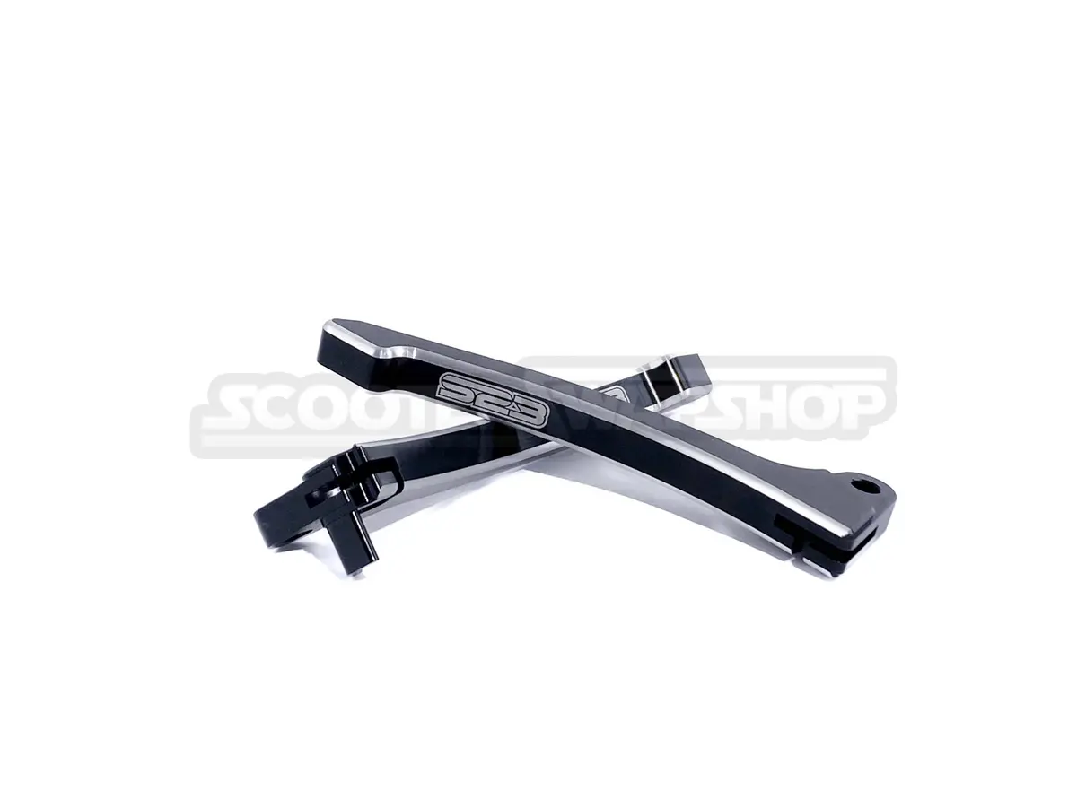 S23 Billet Anodized Honda Levers For Elite/Spree/Met/Aero/Ch80 1