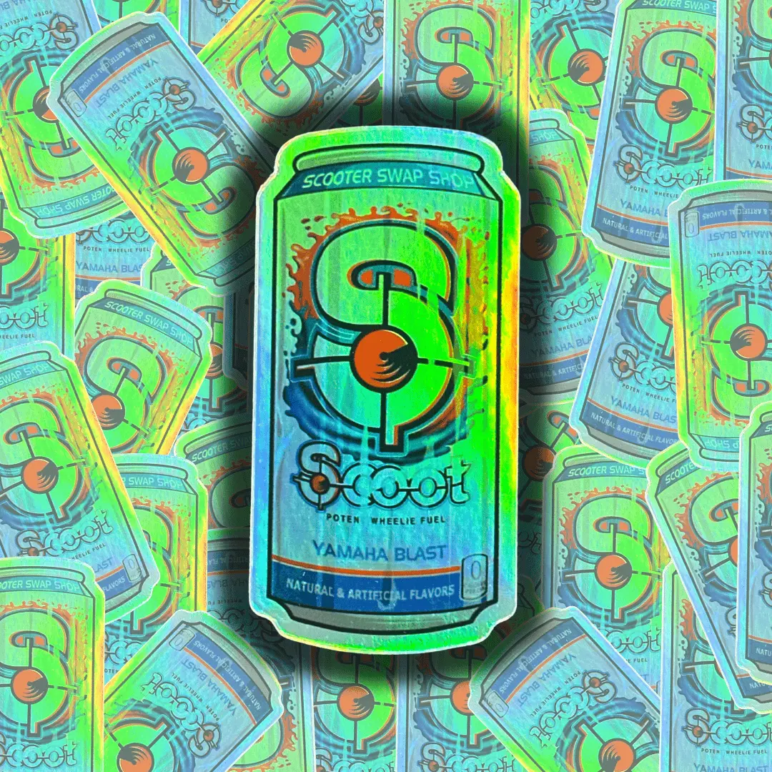 Scoot Energy Sticker - Holographic 1