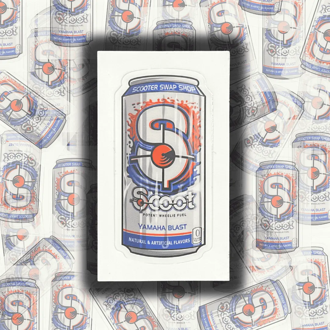 Scoot Energy Sticker - Kisscut 1