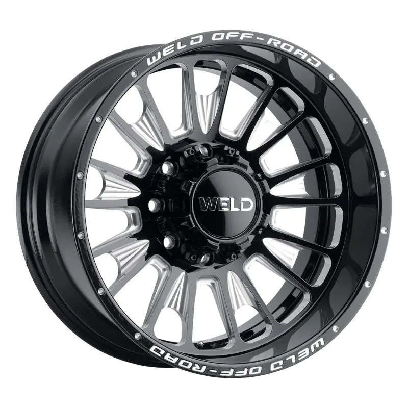 Weld Racing Scorch 20X12 6Lug Gloss Black And Milled Set Of 4 1