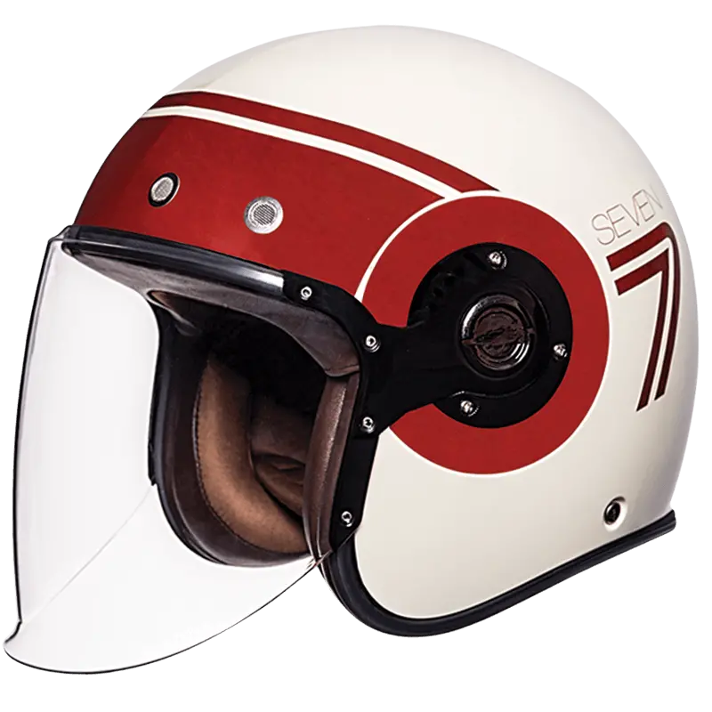 Smk Retro Jet Seven Gl130 Open-Face Helmet | Motovile Kuwait 1