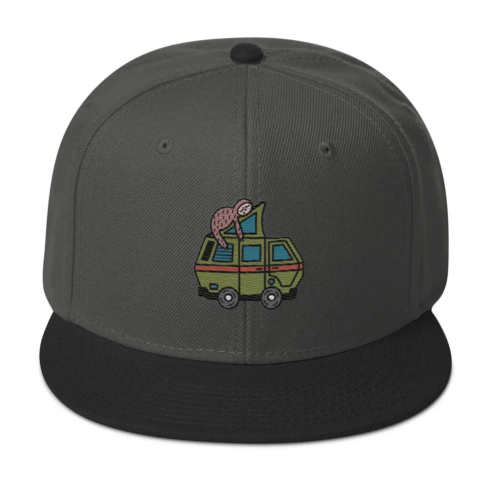 Stewie Sloth Snapback Hat 5