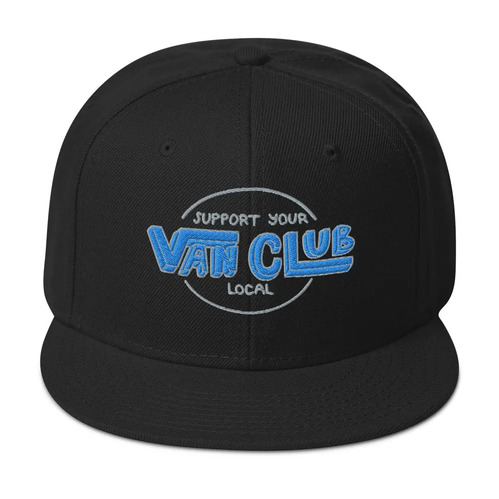 Support Your Local Van Club Snapback Hat 1