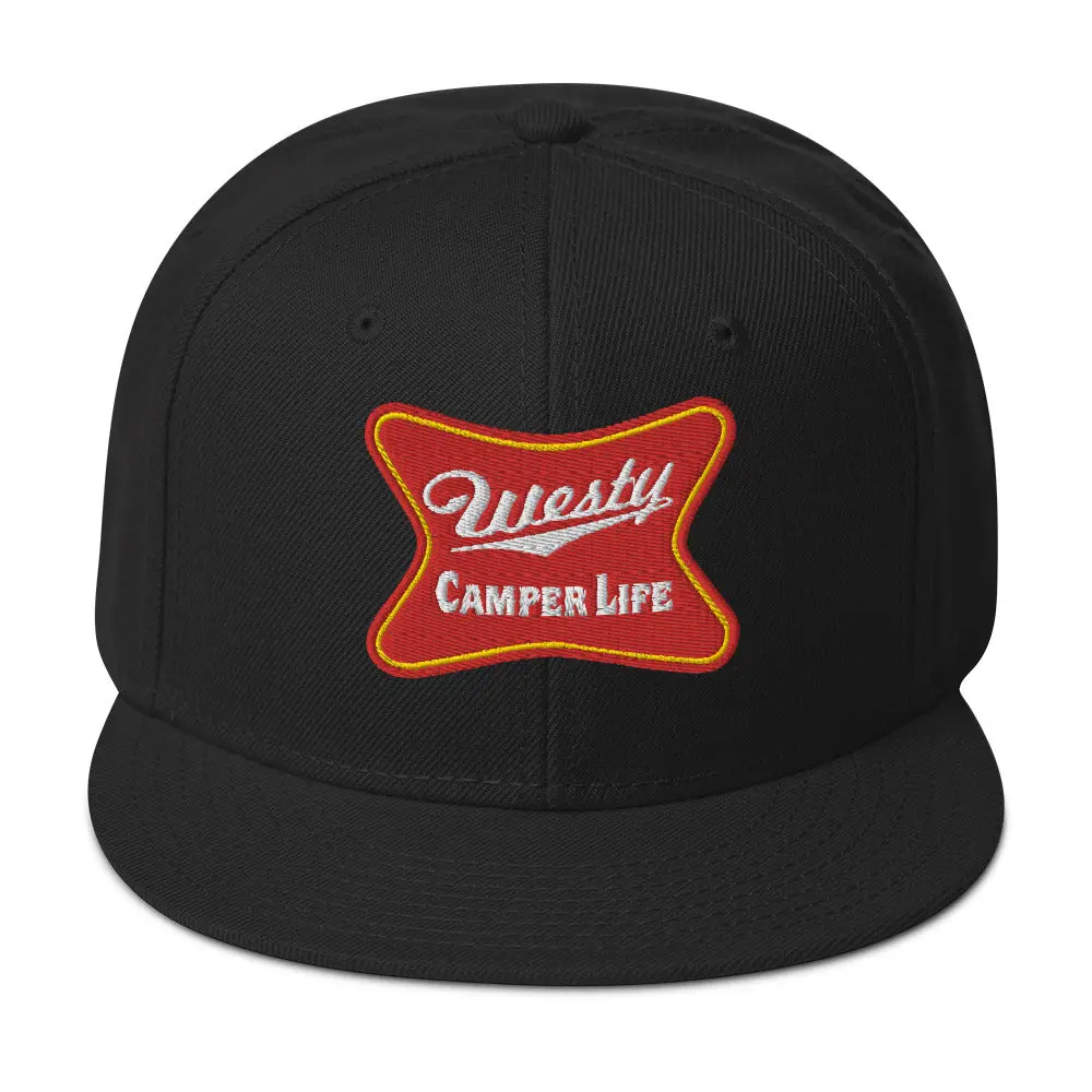 Westy Camper Life Snapback Hat 1