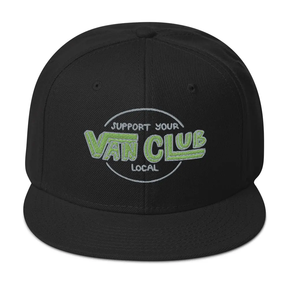 Support Your Local Van Club Snapback Hat 1