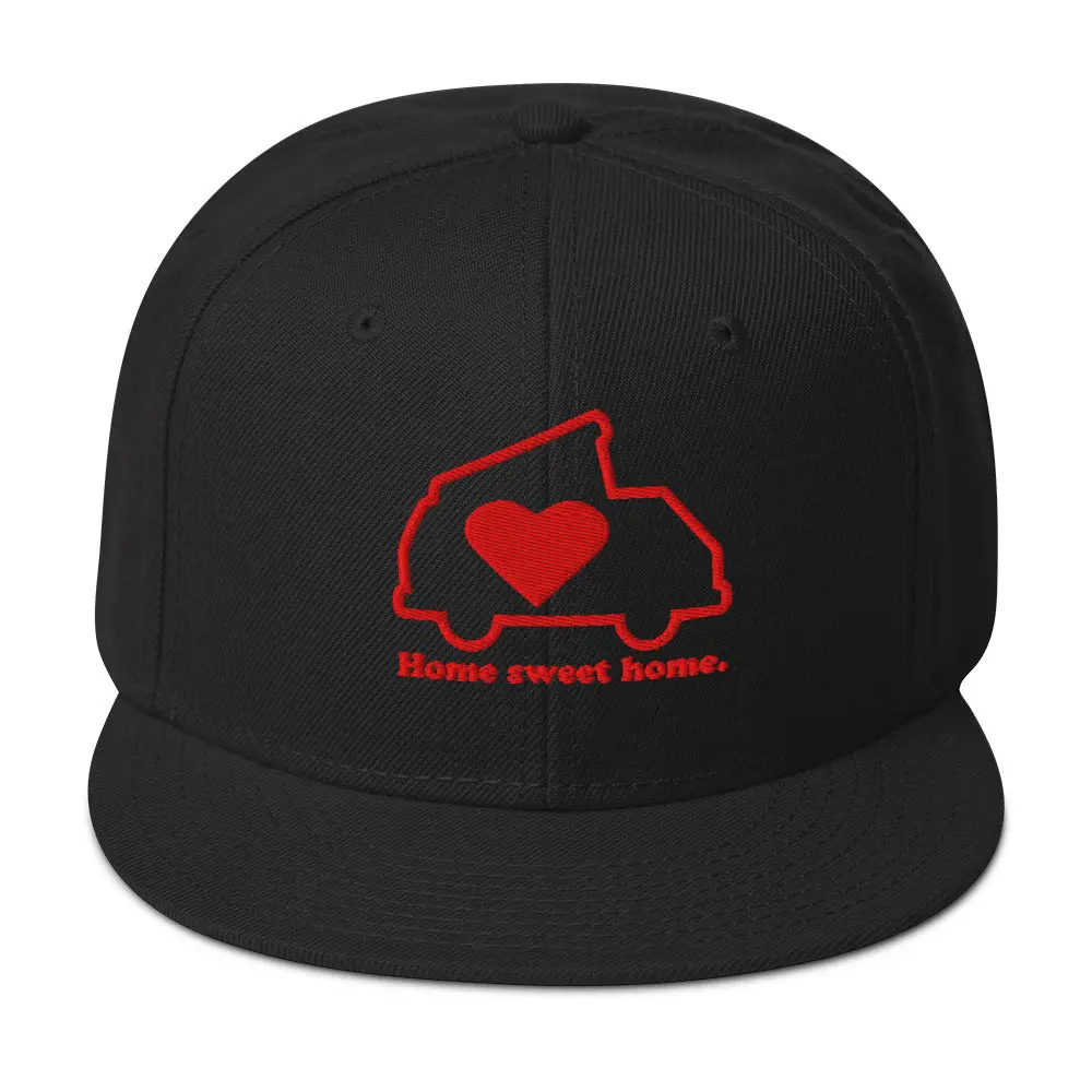 Home Sweet Home Snapback Hat 3