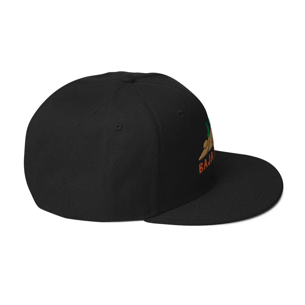 Baja Rocks Snapback Hat 7