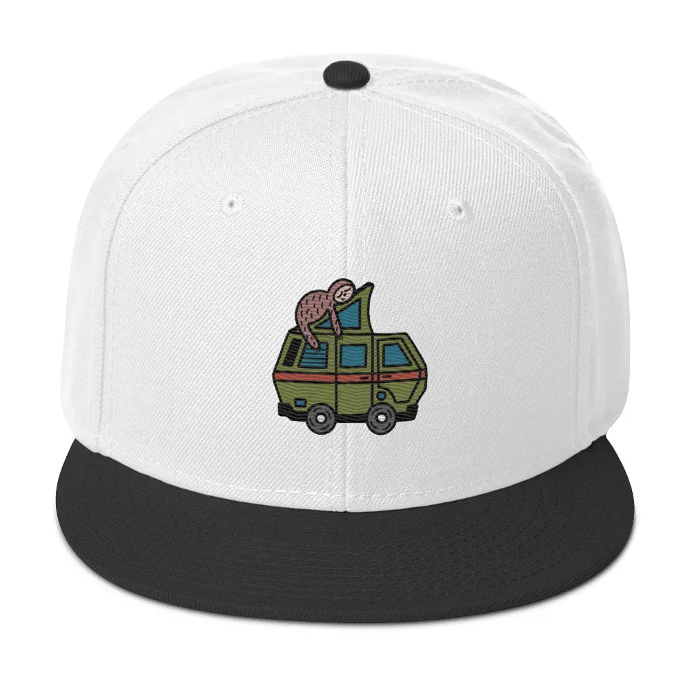 Stewie Sloth Snapback Hat 8