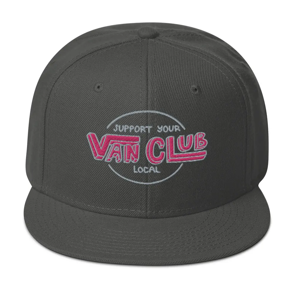 Support Your Local Van Club Snapback Hat 6