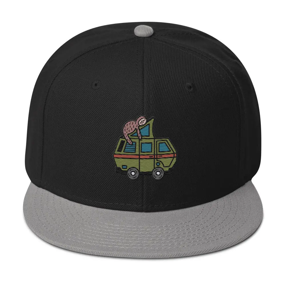 Stewie Sloth Snapback Hat 3