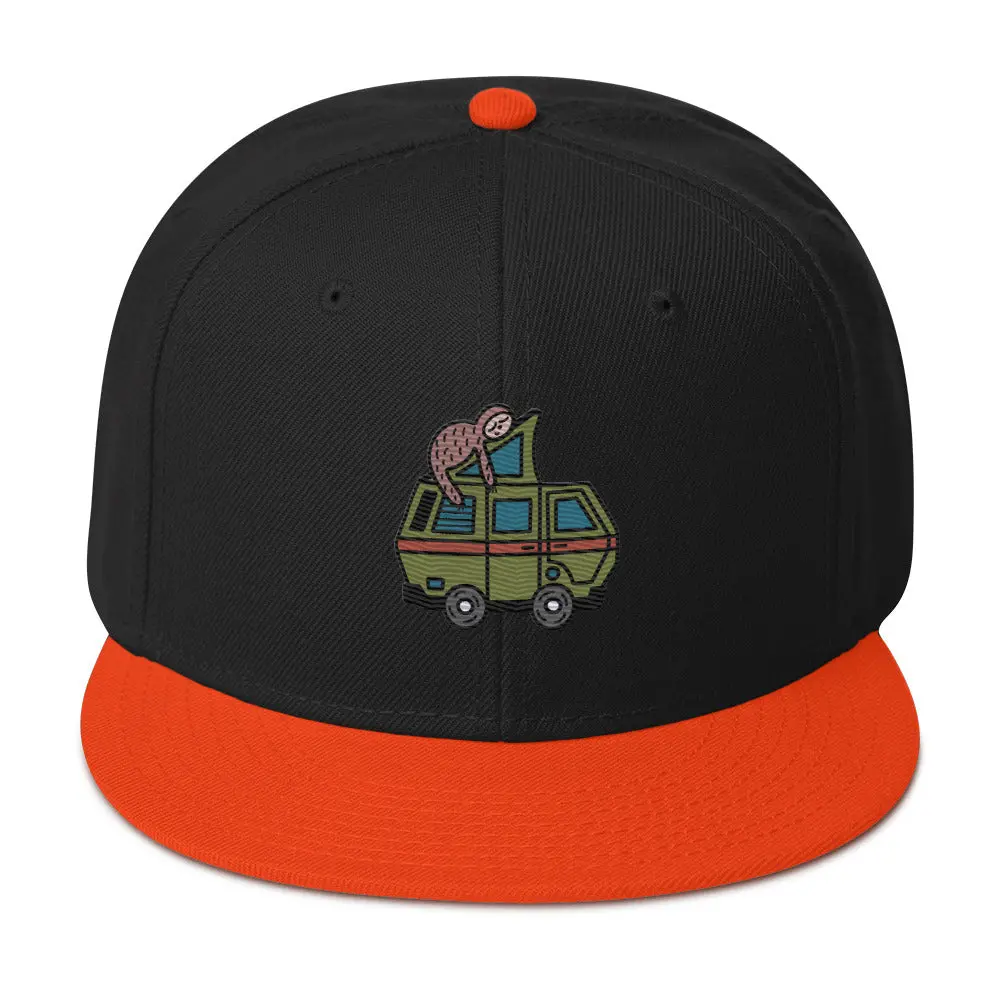 Stewie Sloth Snapback Hat 2