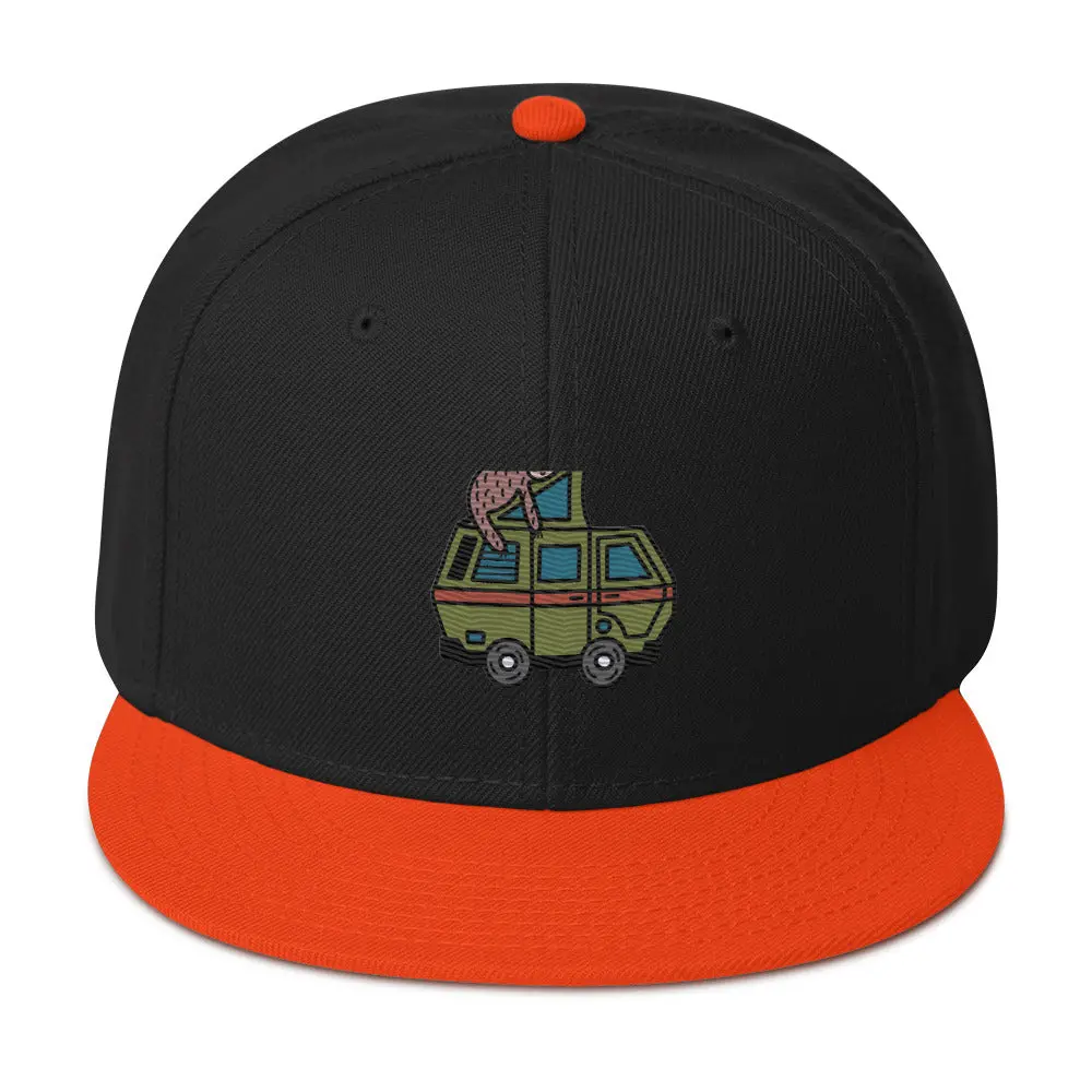 Stewie Sloth Snapback Hat 8