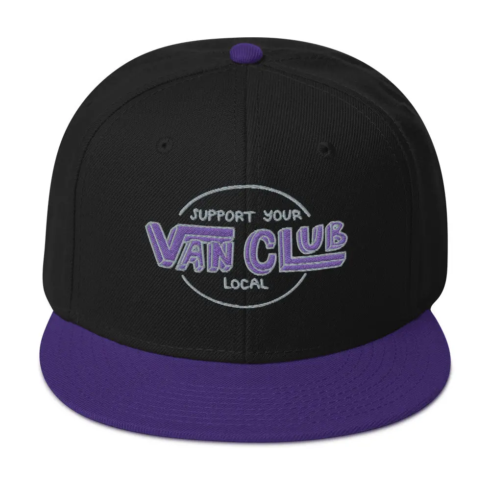 Support Your Local Van Club Snapback Hat 2