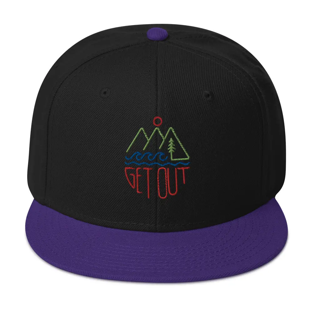 Get Out Snapback Hat 2