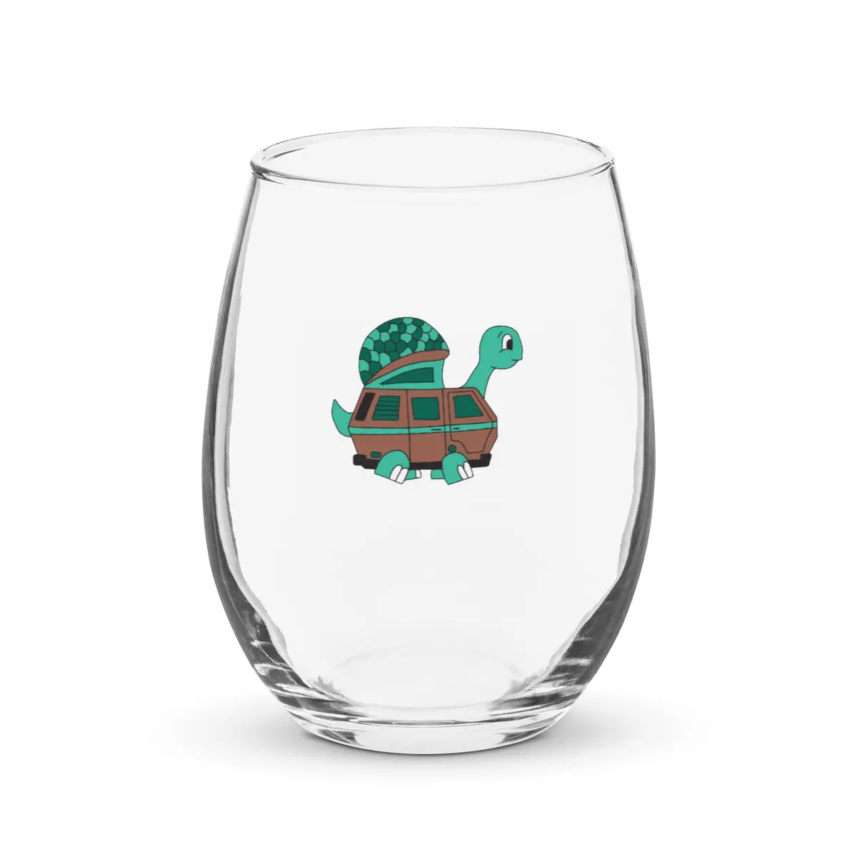 Tom Turtle Stemless Wine Glass 1