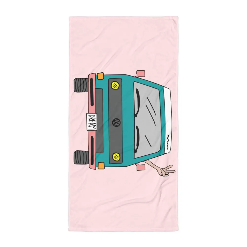 Dream Machine Beach Towel 1
