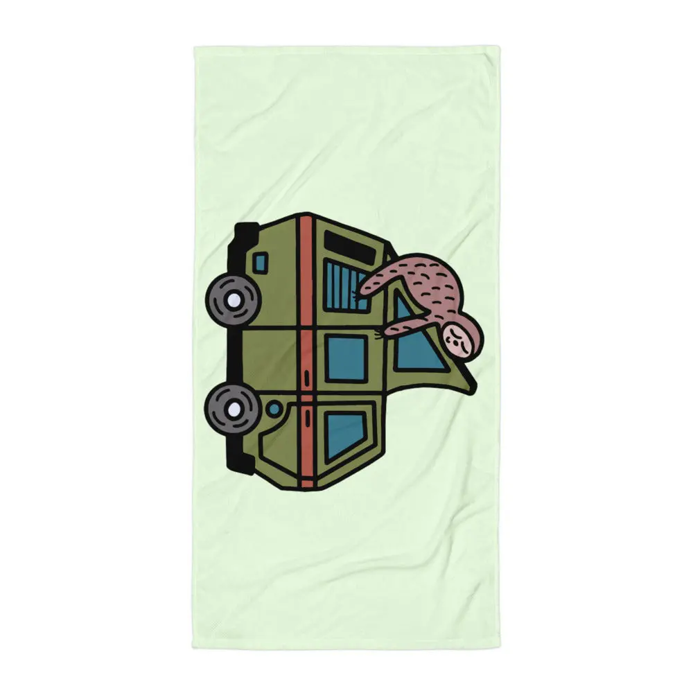 Stewie Sloth Beach Towel 1