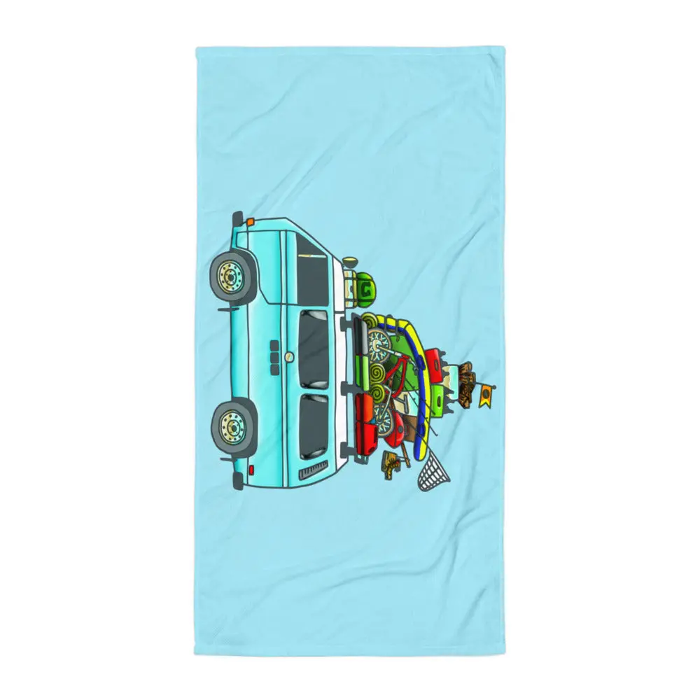 Rad Vanagon Beach Towel 1