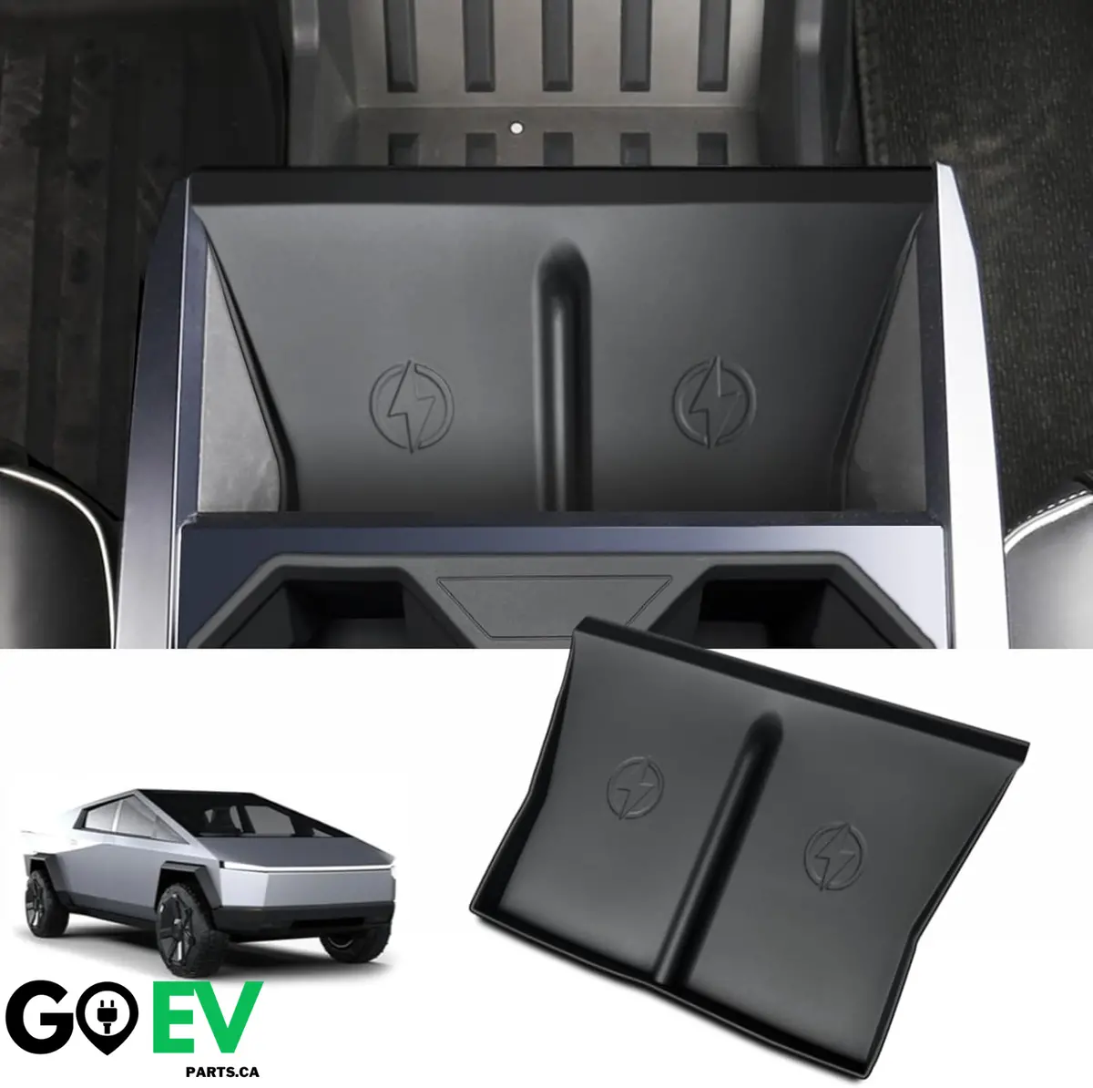 Wireless Charging Mat For Tesla Cybertruck Center Console 1