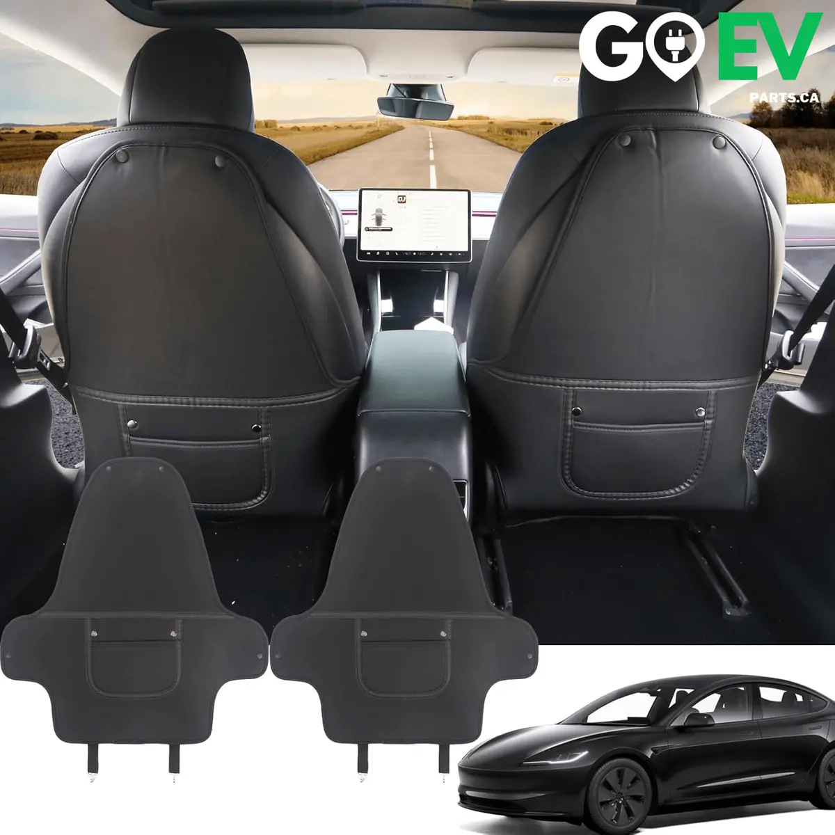 Tesla Model 3/Y Back Seat Protector – Half Or Full Coverage Options Available 2