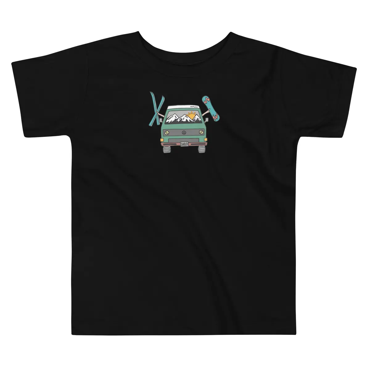 Shred Van Toddler T-Shirt 2